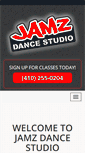 Mobile Screenshot of jamzdancestudio.com